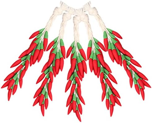 PRETYZOOM Realistic Chili Posing Props for Home and Photo Displays