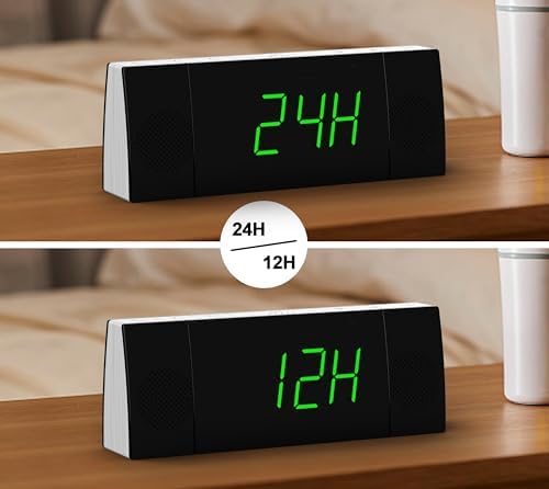 iTOMA Bedside Alarm Clock Radio with Bluetooth Speaker and FM Radio