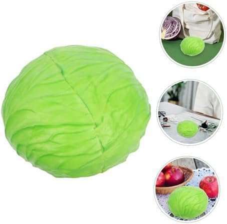 Wakauto Realistic Artificial Cabbage Photo Prop