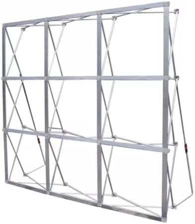Aluminum Alloy Pop Up Display Stand with Bag and Ties 10ft L