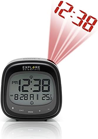 Explore Scientific Touch Key Radio Controlled Projection Clock 1