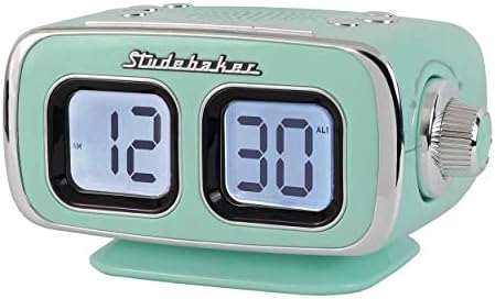 Studebaker Retro Clock Radio with Bluetooth and USB