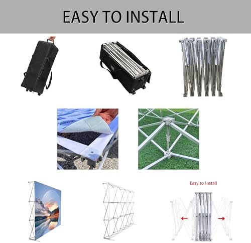 8x8 Portable Pop-Up Display Stand Frame Only