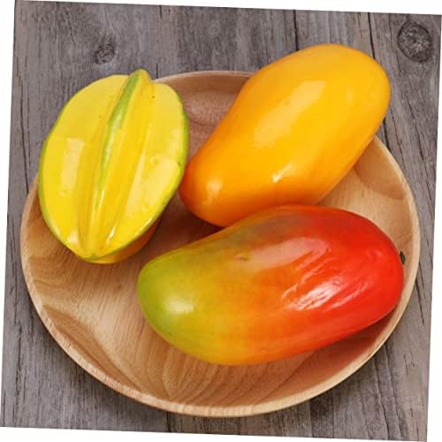DECHOUS Creative Red Yellow Mango Artificial Decor