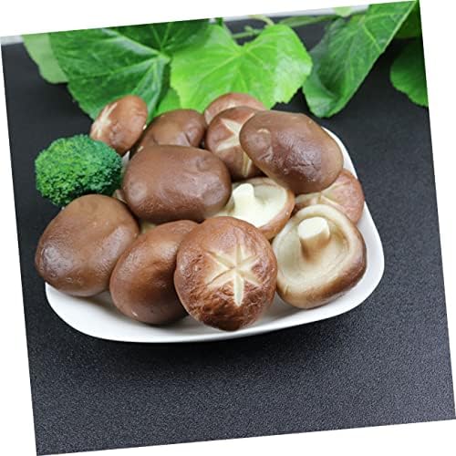 Happyyami 6Pcs Simulated Mushroom Models for Home Decor
