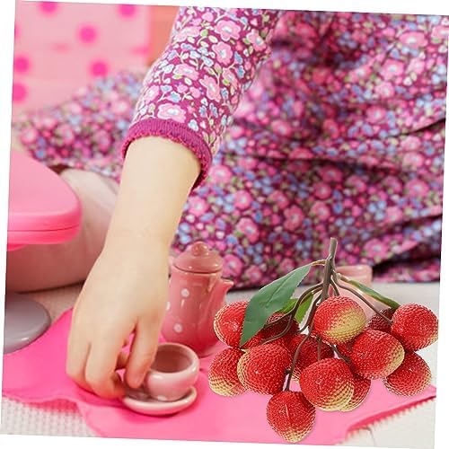 Wakauto Realistic Artificial Lychee Posing Prop
