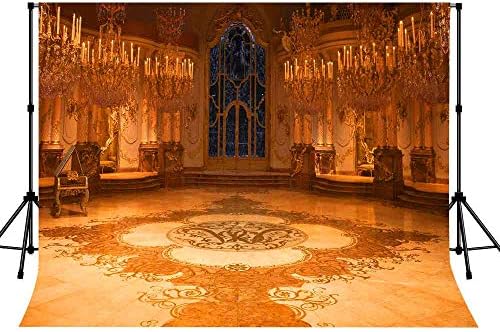 Premium 7x5ft Gold Palace Photo Booth Background