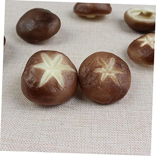 BESTYASH 6Pcs Bright Color Imitation Mushroom Photo Props