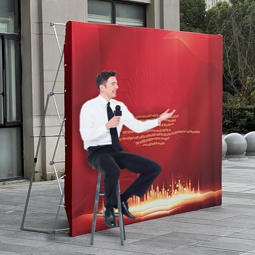 EXCLURA Pop Up Display Stand 10ftx17ft Iron Frame
