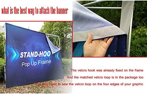 NOLOG 8x10 Fabric Pop Up Display Stand