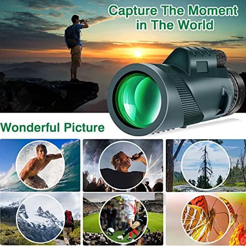 80x100 HD High-Powered Monocular Telescope