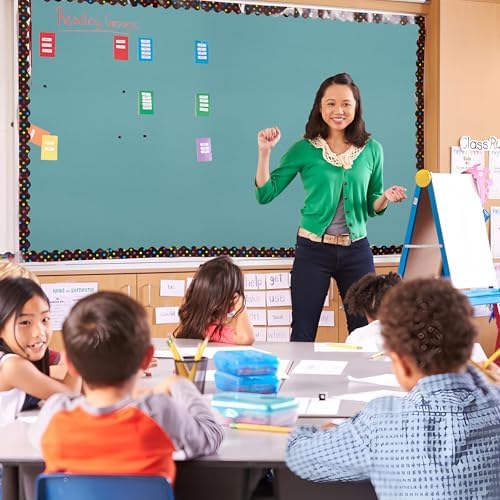 Calming Blue Bulletin Board Roll Classroom Non-Woven Fabric Background
