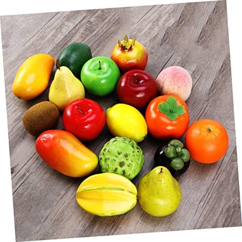 Realistic Red Yellow Mango Artificial Fruit Display Prop