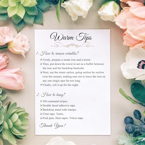 Pink Flowers Backdrop for Spring Tea Party and Birthday Events