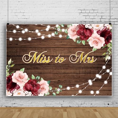 10x8ft Fabric Backdrop for Bridal Shower and Wedding Photography