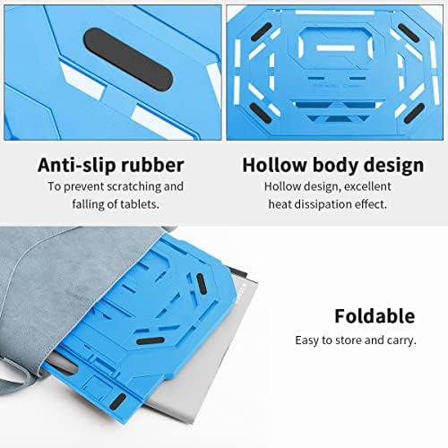 Frunsi Drawing Tablet Stand with 9 Adjustable Levels and Phone Holder