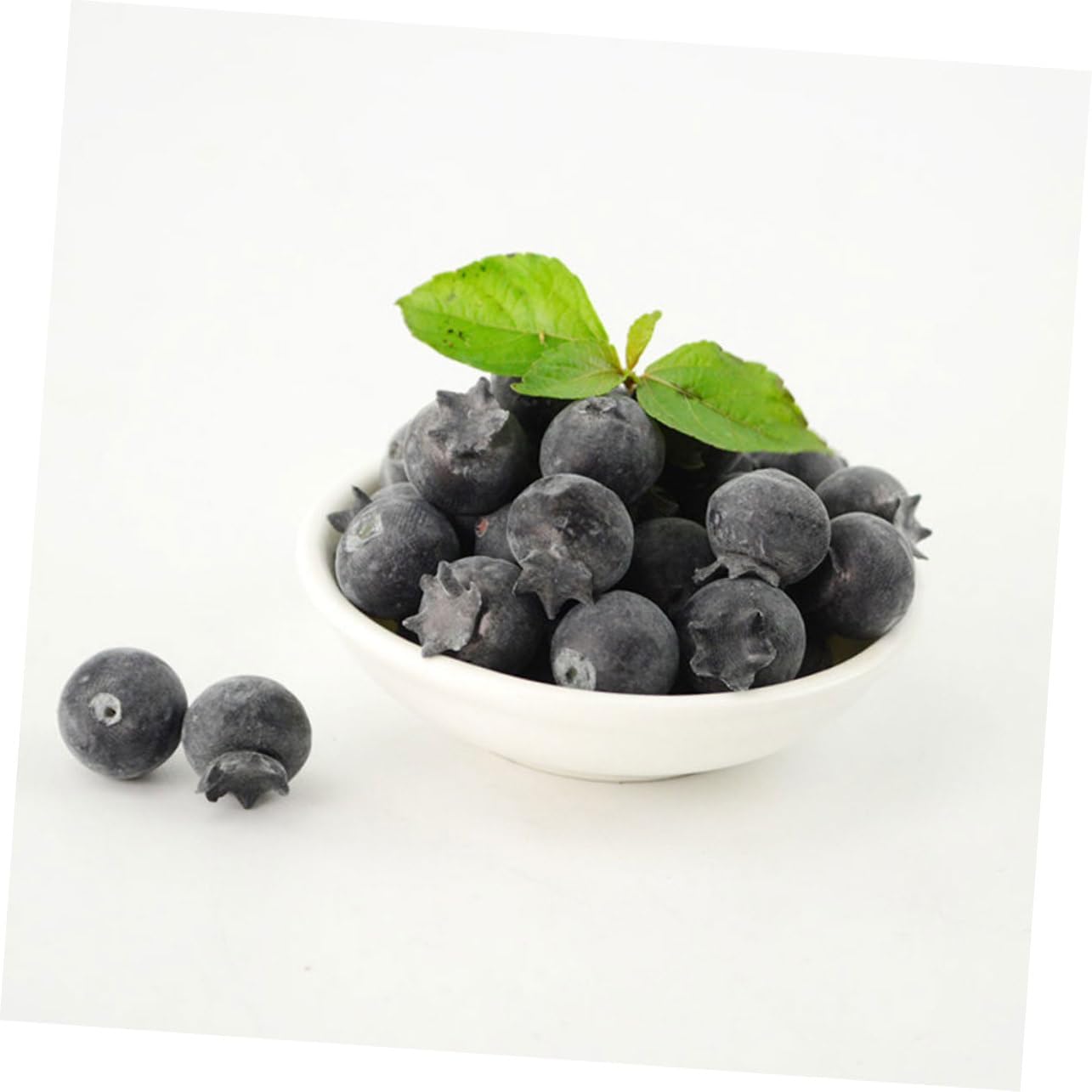 PRETYZOOM 24Pcs Realistic Blueberry Posing Props