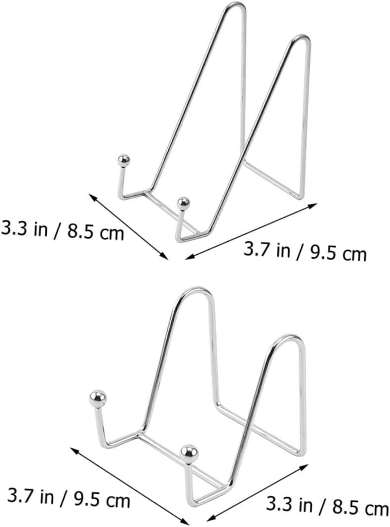 LIFKICH 2pcs Iron Artwork Display Stands