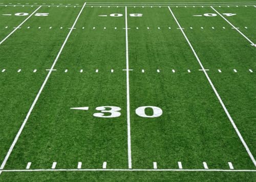 BELECO 7x5ft Fabric Football Field Backdrop
