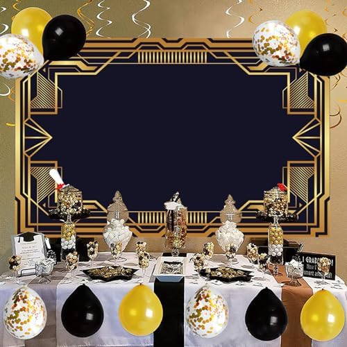 Baocicco 12x8ft Gatsby Style Photo Backdrop