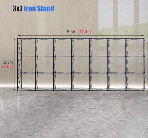 75 X 10 Ft Collapsible Black Out Pop Up Booth Stand
