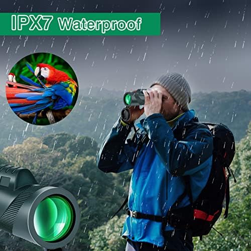 80x100 HD High-Powered Monocular Telescope