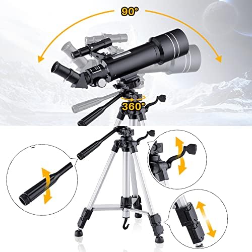 HUTACT HD 400 Telescope for Kids and Adults