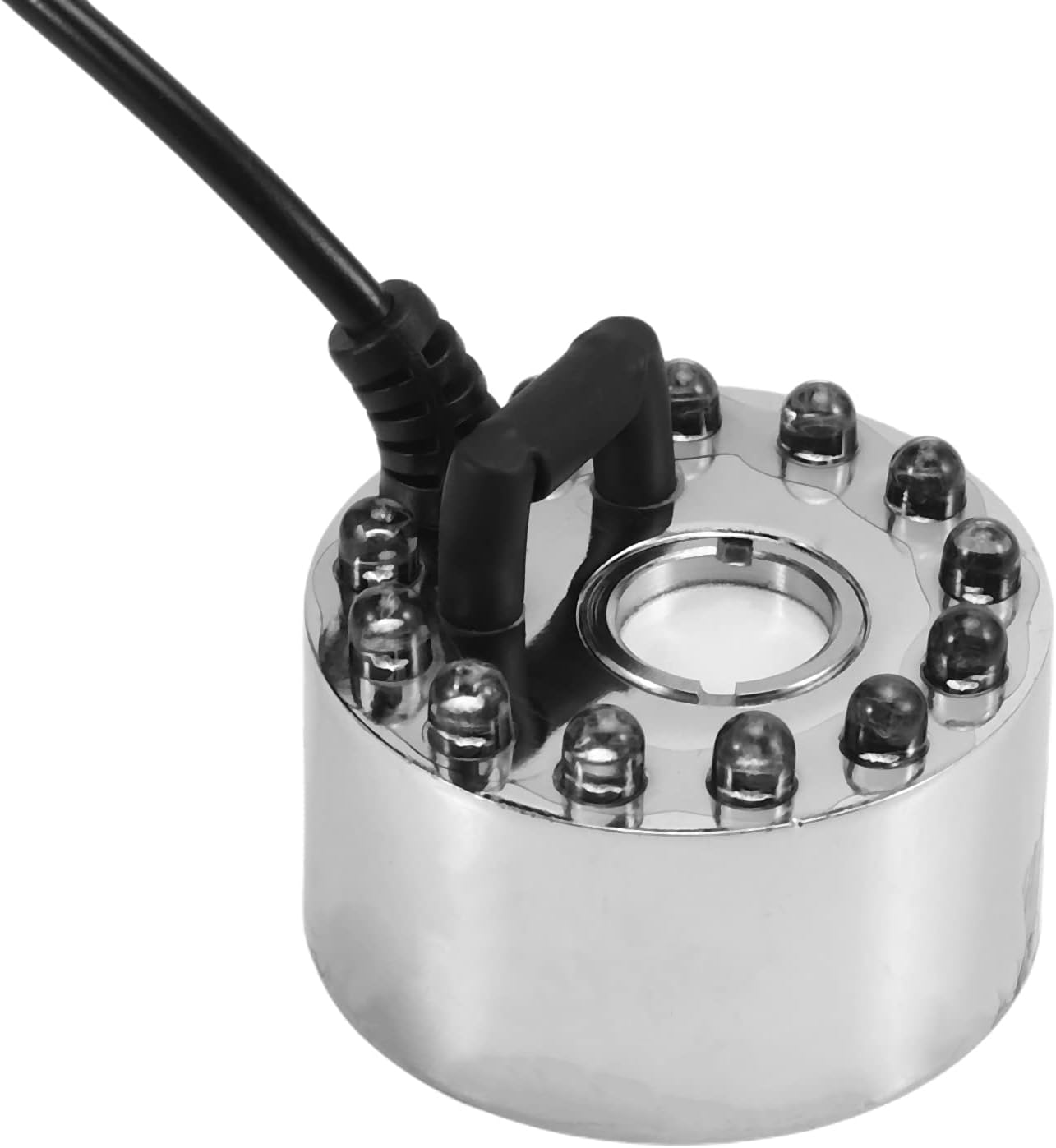 Bloepum Ultrasonic Mist Maker with 12 LED Lights