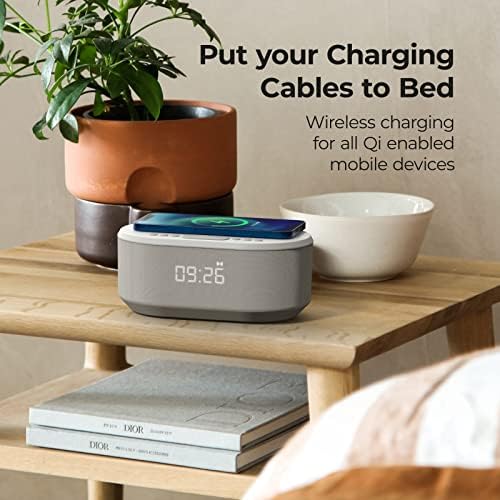 i Box Dawn Radio FM Bluetooth Speaker with Wireless Charging