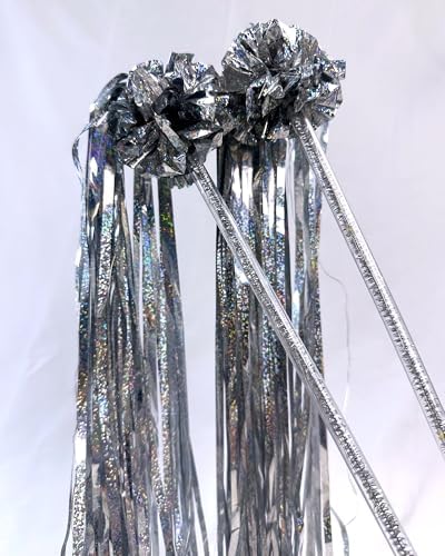 105 Piece LED Wedding Wand Set - Metallic Silver