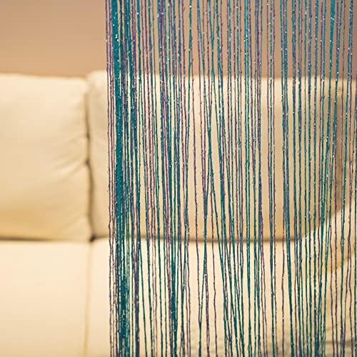 Vagasi 2 Pack Beaded Curtains Red 39x79 Inch