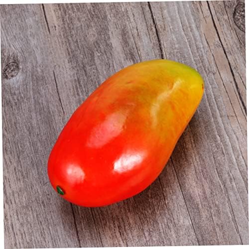 Creative Red Yellow Mango Artificial Fruit Props for Photography and Display