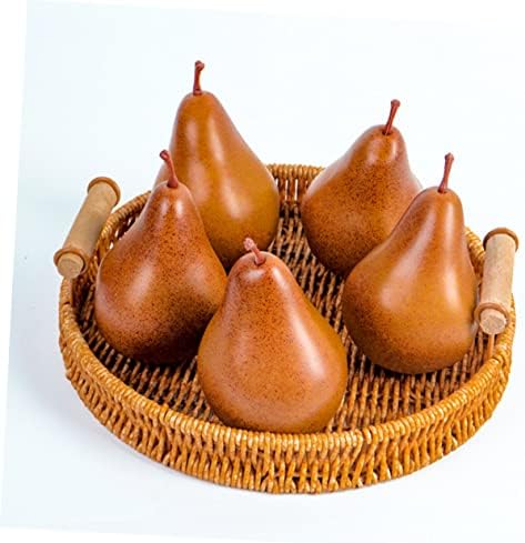 FAVOMOTO Artificial Pears for Home Garden Photo Props