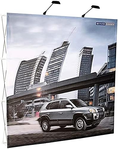 HIWOOSIGN LED Light 2 Pack for Pop-Up Display Stand Frame Only