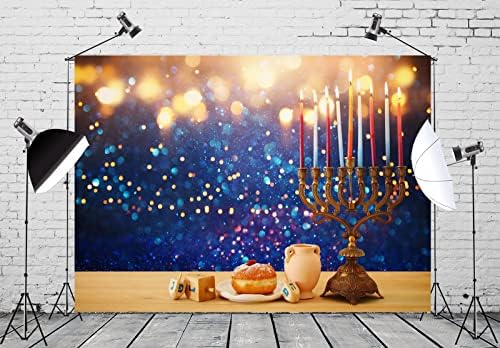 BELECO 9x6ft Hanukkah Photography Backdrop