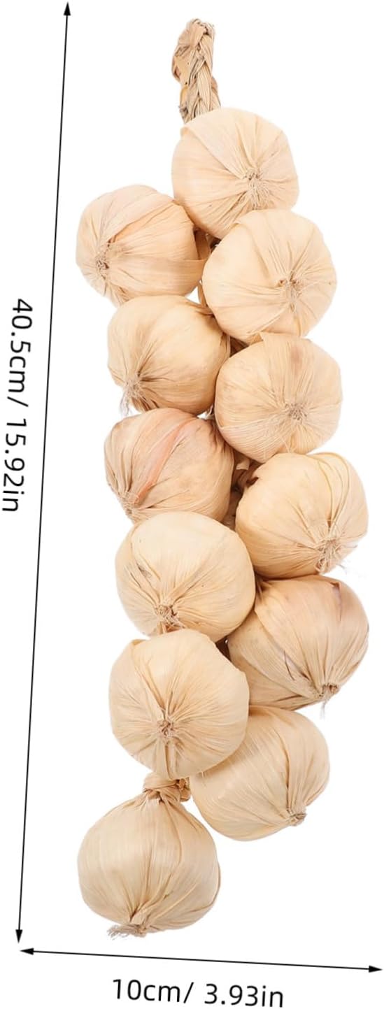 Mobestech Artificial Garlic String Hanging Decor