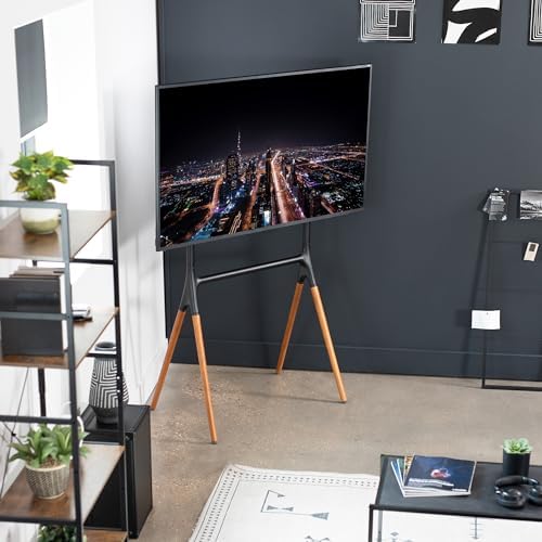 VIVO Artistic Easel TV Stand 49-70 Inch LED LCD