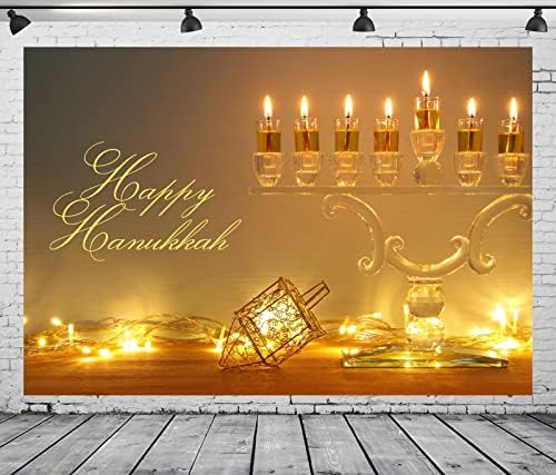 BELECO 6x4ft Hanukkah Photography Backdrop