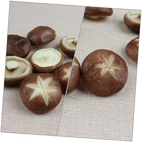 BESTYASH 6Pcs Bright Color Imitation Mushroom Photo Props