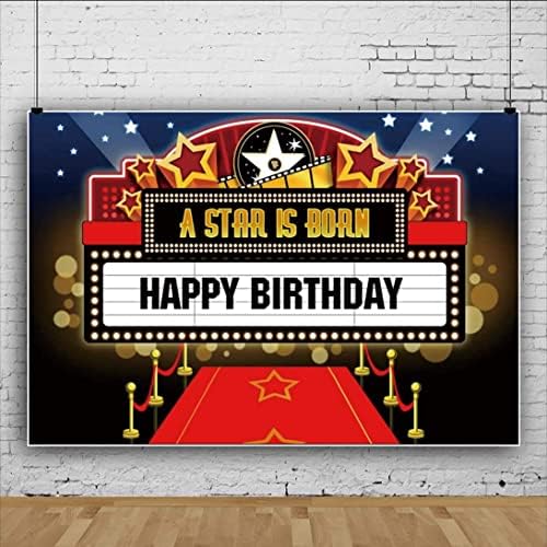 OERJU 10x8ft Red Carpet Photo Backdrop