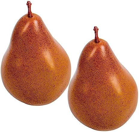 FAVOMOTO Artificial Pears for Home Garden Photo Props