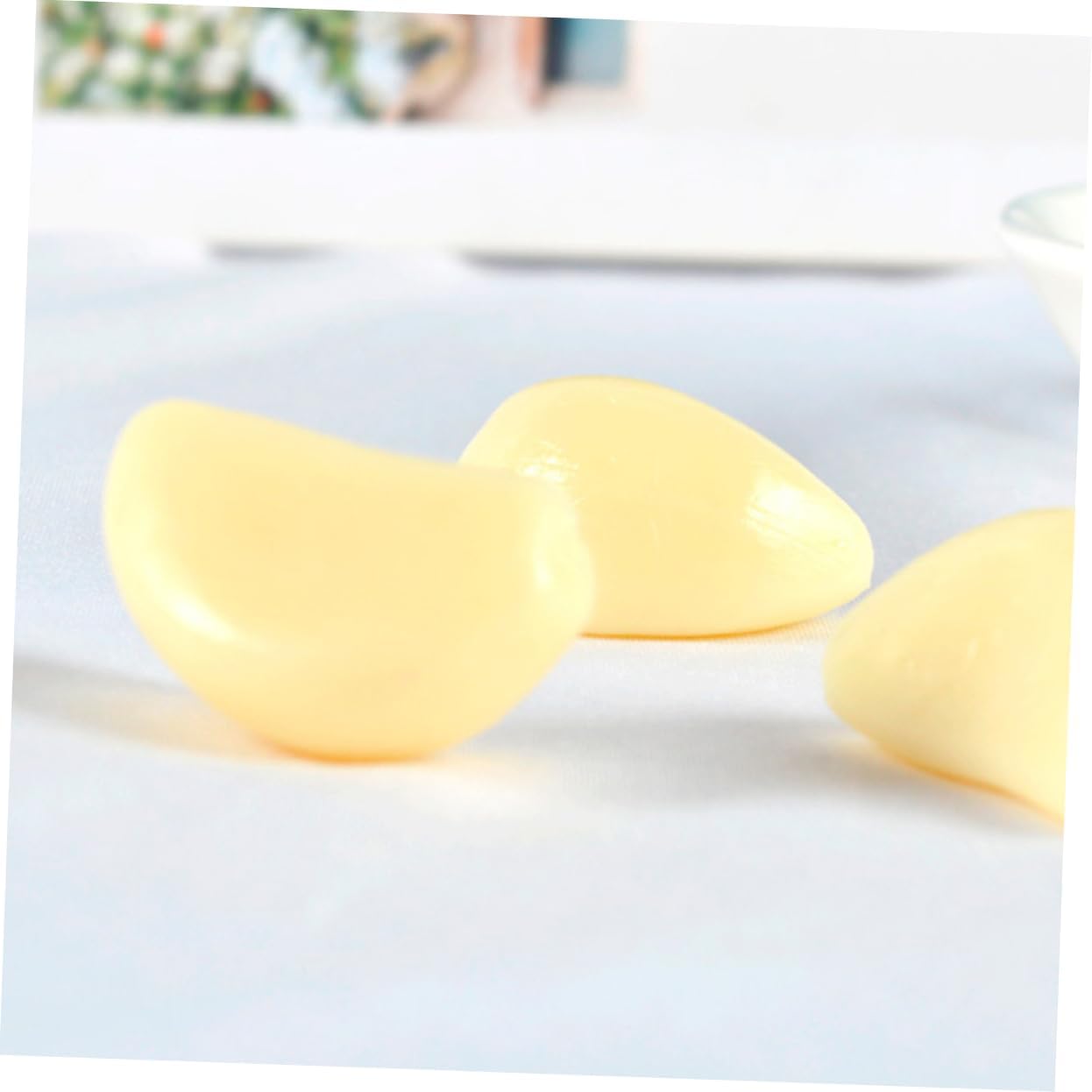10pcs Artificial Garlic Flakes for Photo Studio Props