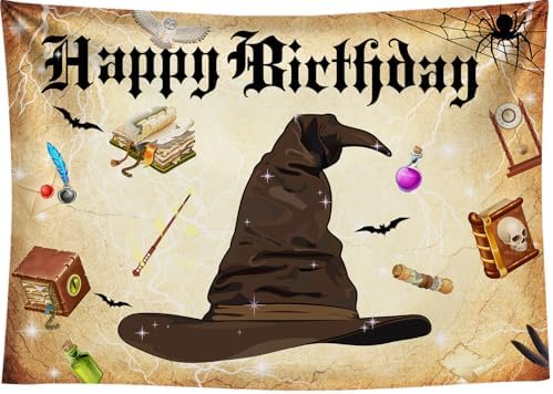 7x5FT Magic Wizard Halloween Background for Party Photos