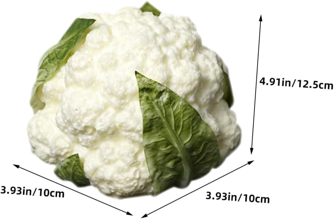 Ciieeo Realistic Artificial Broccoli Posing Prop
