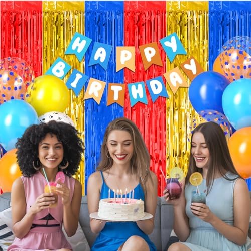 Biapian Paw Birthday Decorations 2 Pack