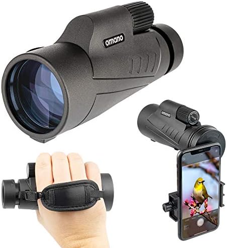 Omano Smithsonian 12x50 Monocular with Smartphone Adaptor