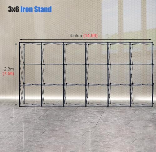 75 X 10 Ft Collapsible Blackout Pop Up Booth Stand