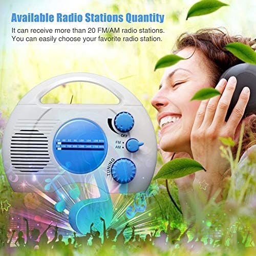 Waterproof Shower Radio SY-910 5 Level Portable AM FM