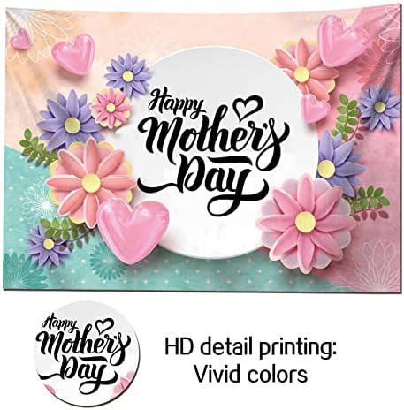 HQM 8x6FT Soft Polyester Floral Photo Background