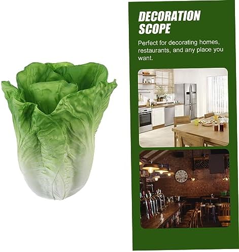 Cabilock Fake Lettuce Posing Prop for Photography